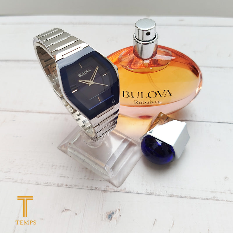 RELOJ DE DAMA BULOVA GEMINI+ PERFUME GRATIS