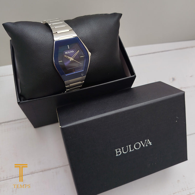 RELOJ DE DAMA BULOVA GEMINI+ PERFUME GRATIS