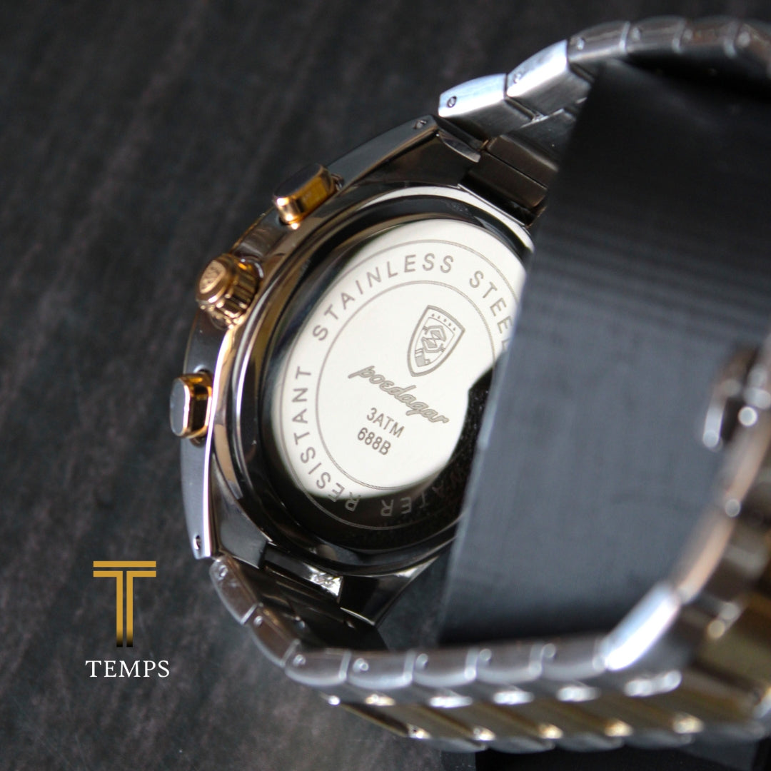 RELOJ POEDAGAR CRONÓGRAFO DE LUJO PARA CABALLERO