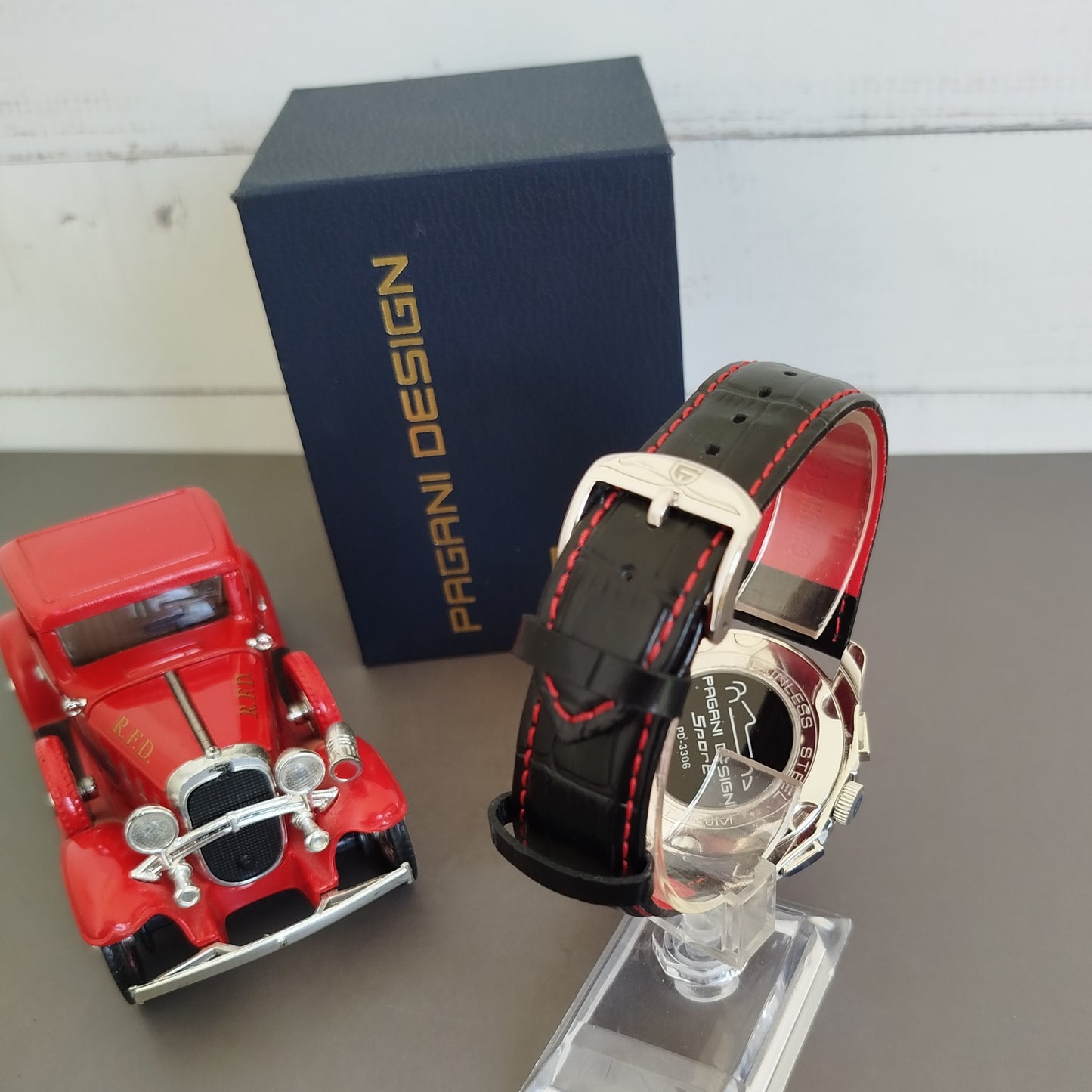 RELOJ CRONÓGRAFO PAGANI DESIGN CARATULA BLANCA