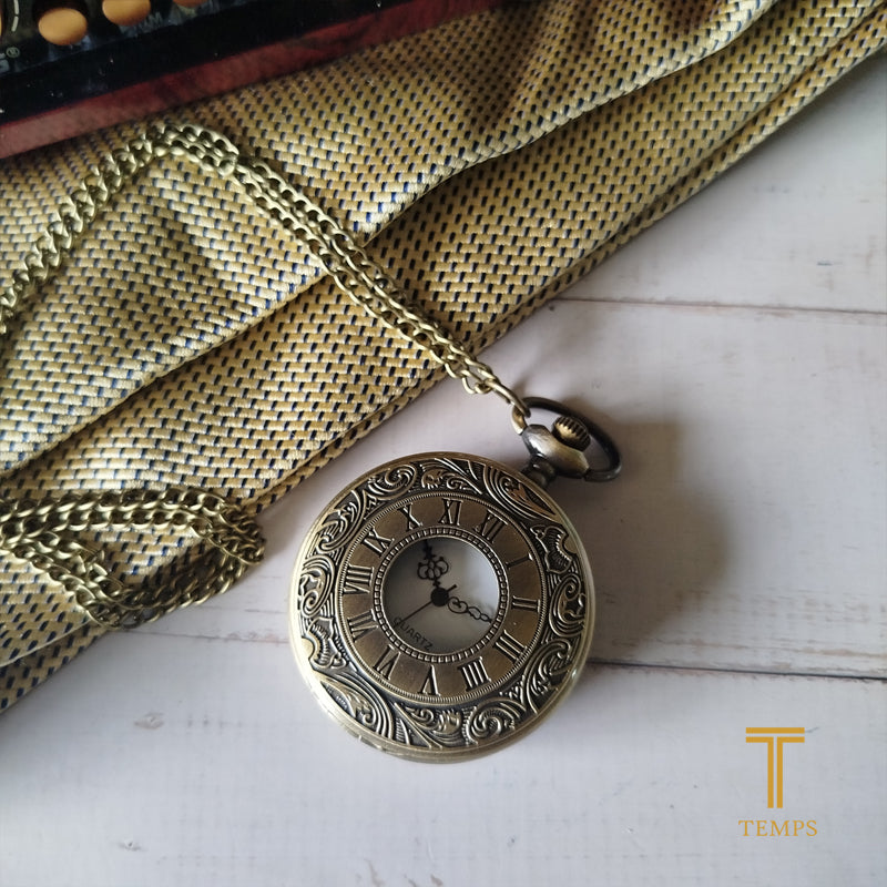 RELOJ DE BOLSILLO GRABADO
