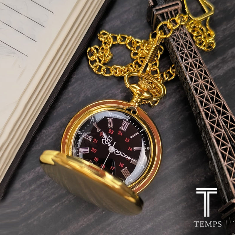 RELOJ DE BOLSILLO LISO DE LUJO