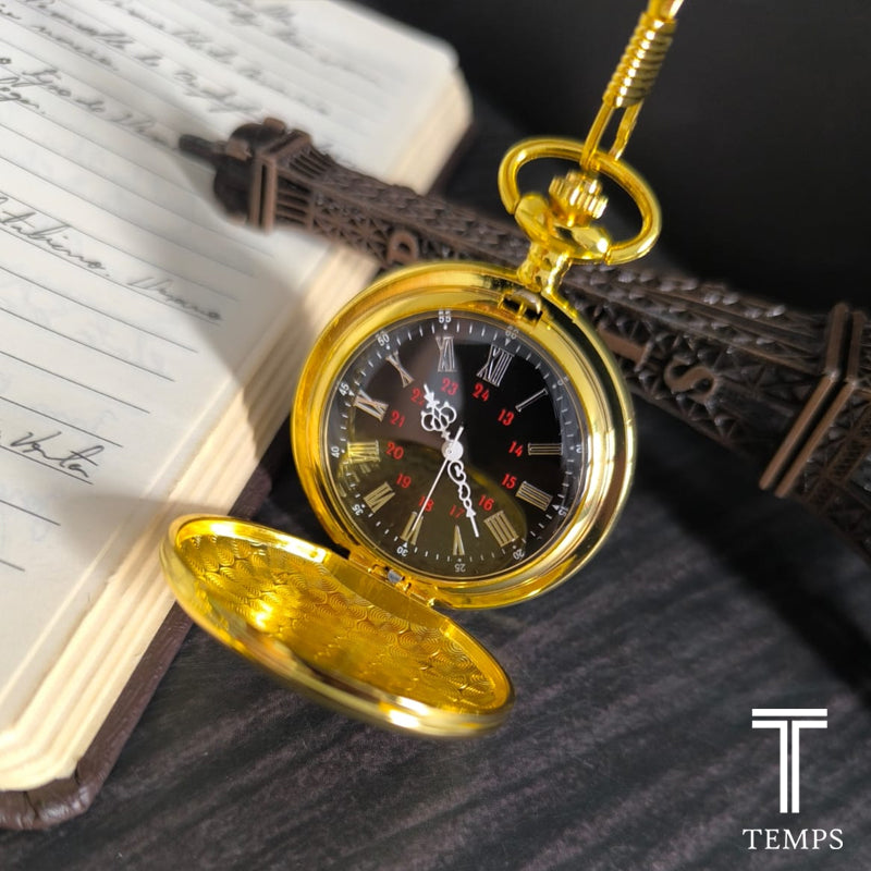 RELOJ DE BOLSILLO LISO DE LUJO
