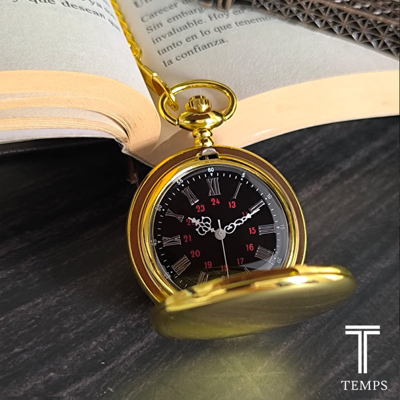 RELOJ DE BOLSILLO LISO DE LUJO