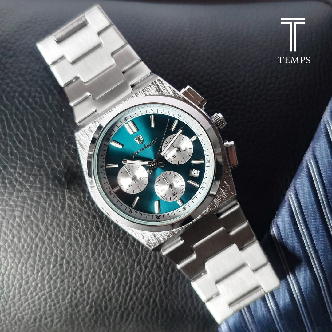 RELOJ CRONÓGRAFO ELEGANTE DE CABALLERO