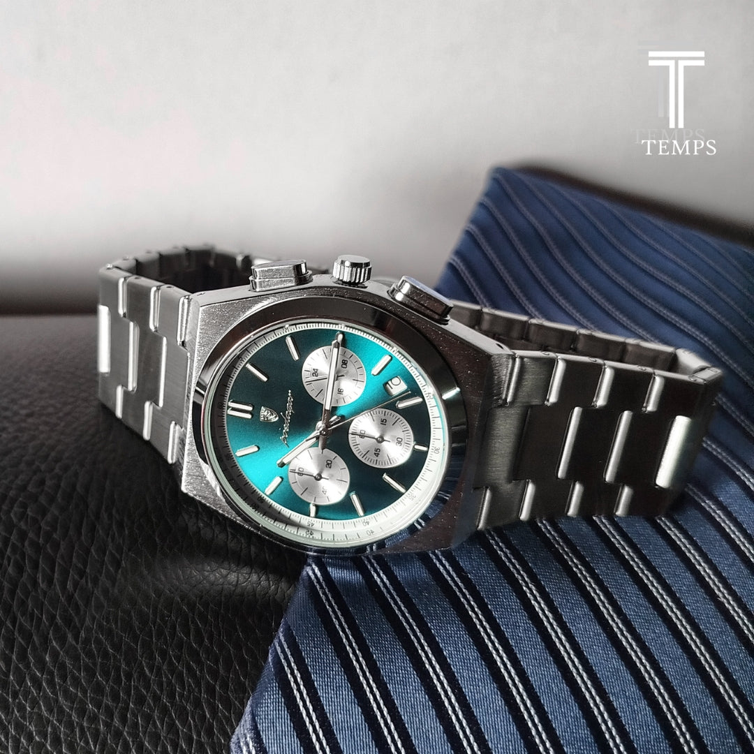 RELOJ CRONÓGRAFO ELEGANTE DE CABALLERO