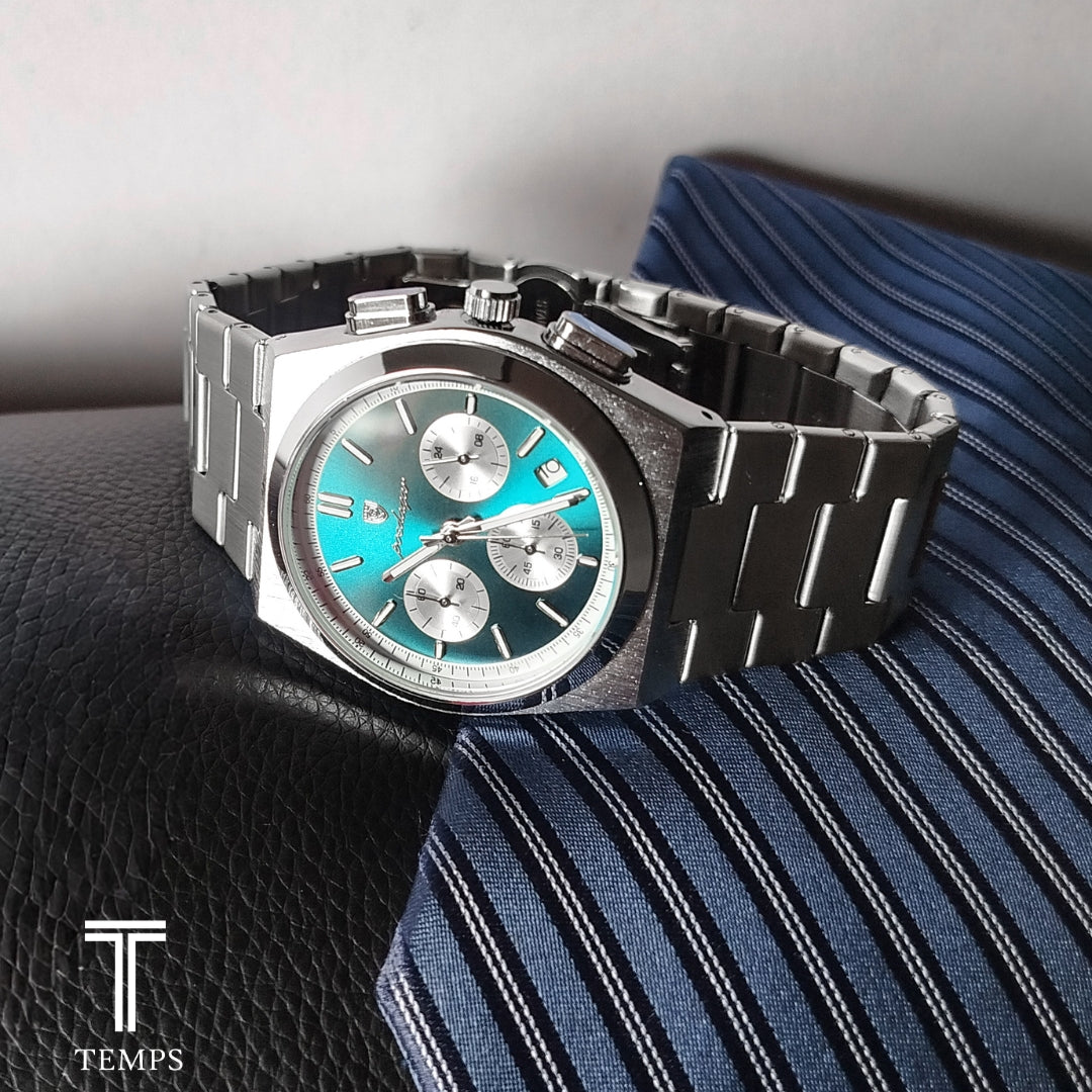 RELOJ CRONÓGRAFO ELEGANTE DE CABALLERO