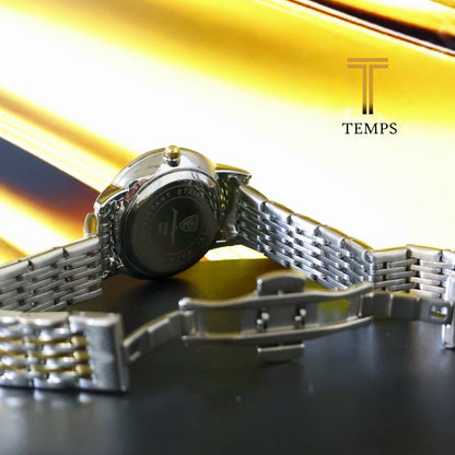 RELOJ POEDAGAR DE LUJO PARA DAMA DIAL NEGRO