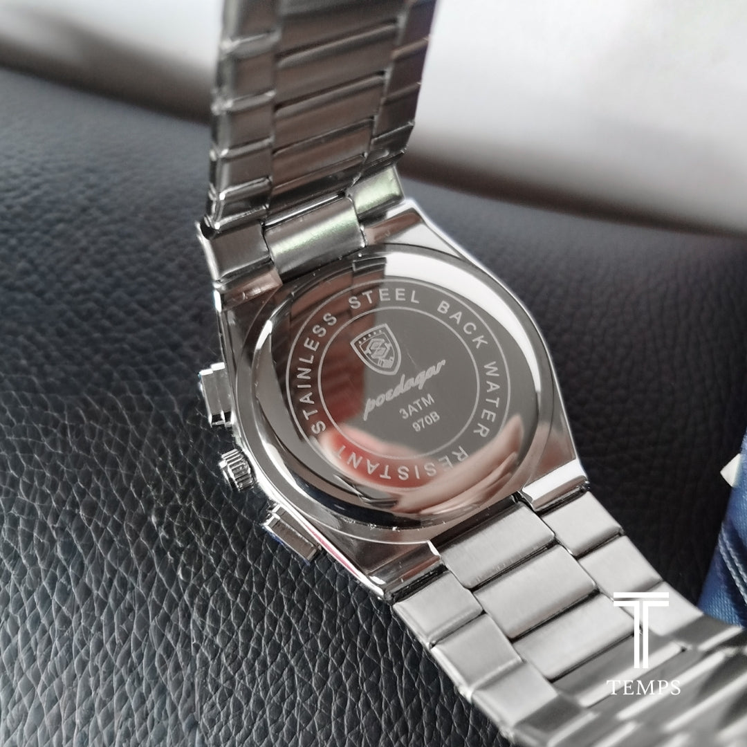 RELOJ CRONÓGRAFO ELEGANTE DE CABALLERO