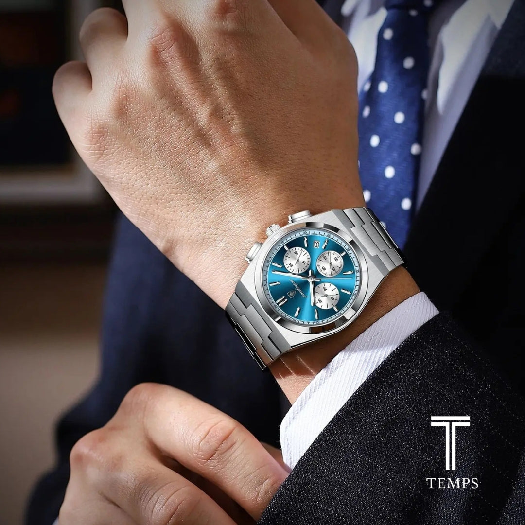 RELOJ CRONÓGRAFO ELEGANTE DE CABALLERO