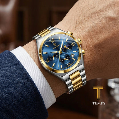 RELOJ POEDAGAR CRONÓGRAFO DE LUJO PARA CABALLERO