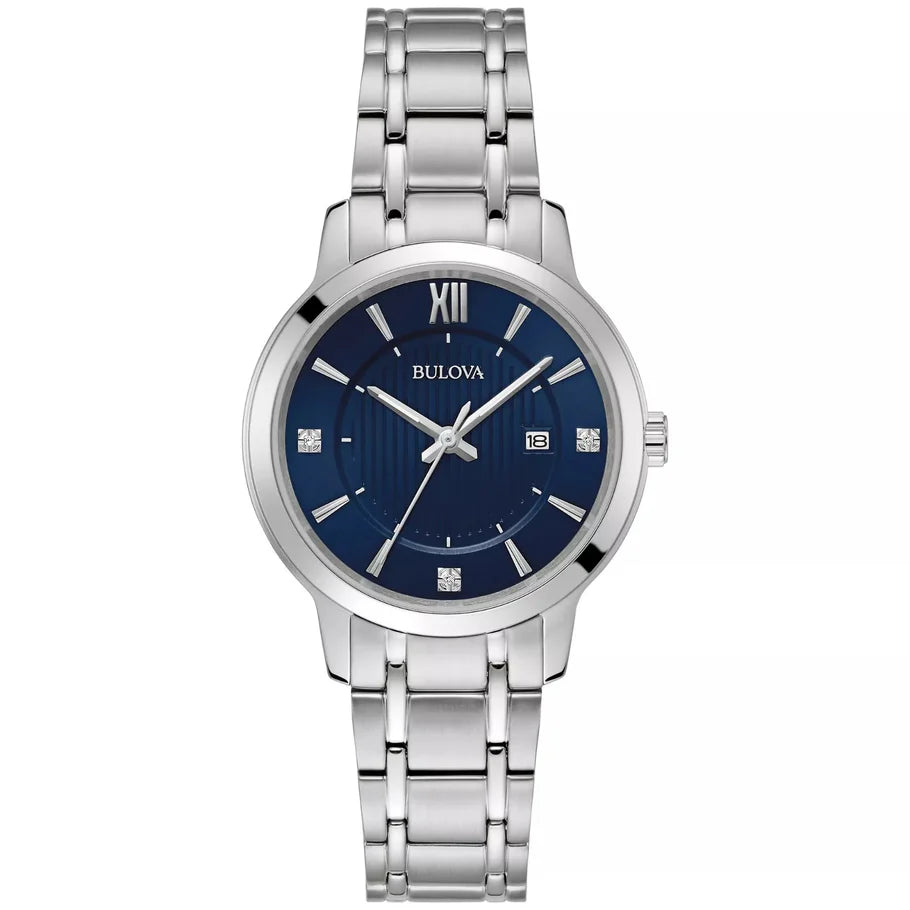 RELOJ DE DAMA BULOVA + PERFUME GRATIS