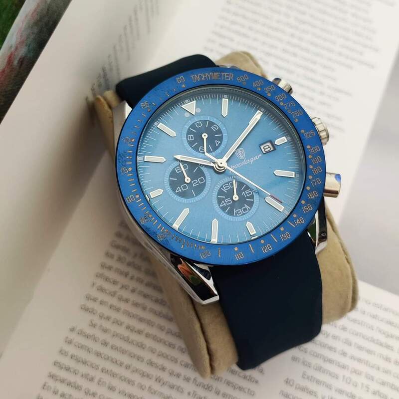 RELOJ POEDAGAR DE LUJO AZUL