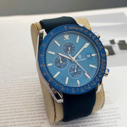 RELOJ POEDAGAR DE LUJO AZUL