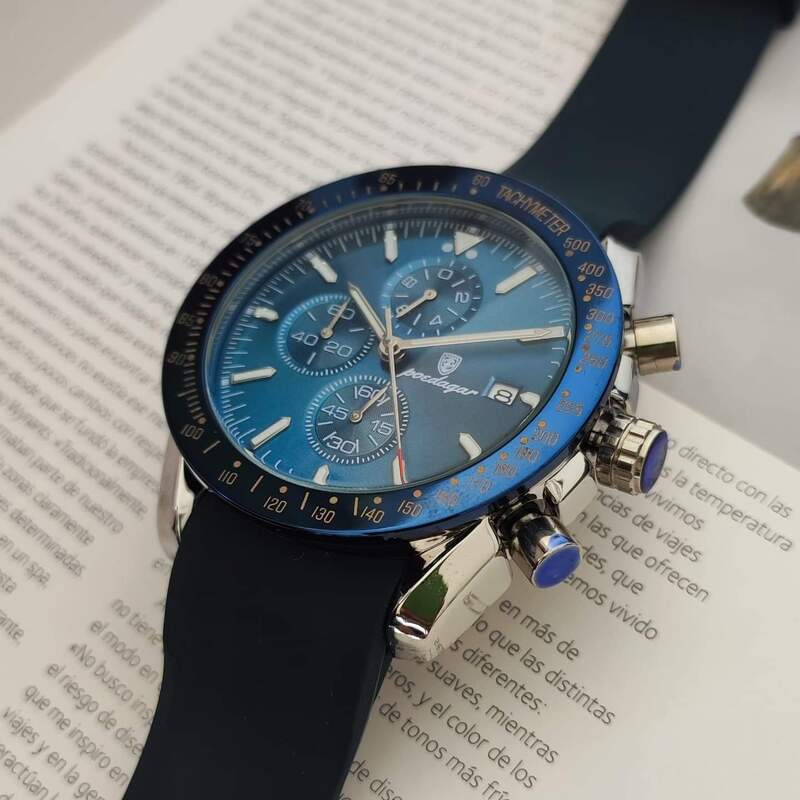 RELOJ POEDAGAR DE LUJO AZUL