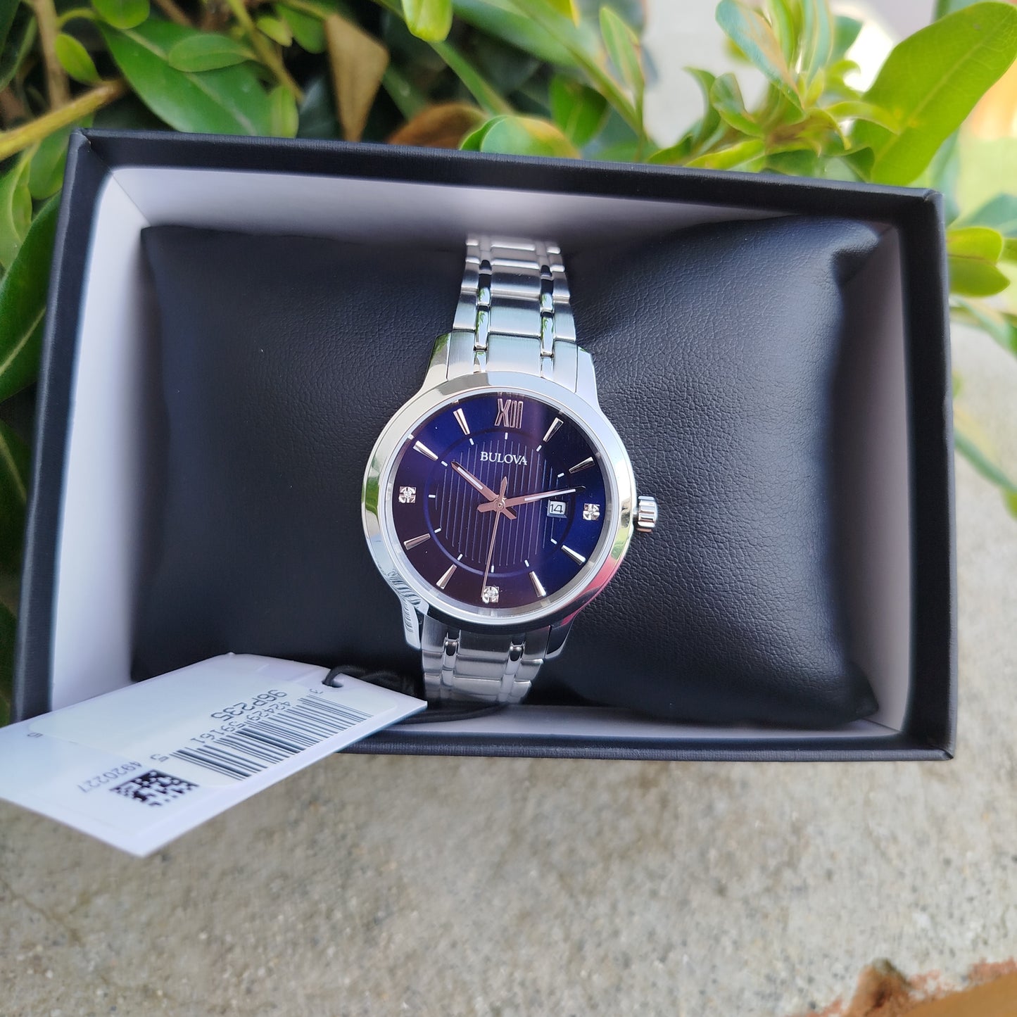 RELOJ DE DAMA BULOVA + PERFUME GRATIS
