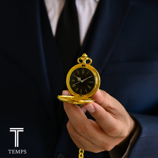 RELOJ DE BOLSILLO LISO DE LUJO