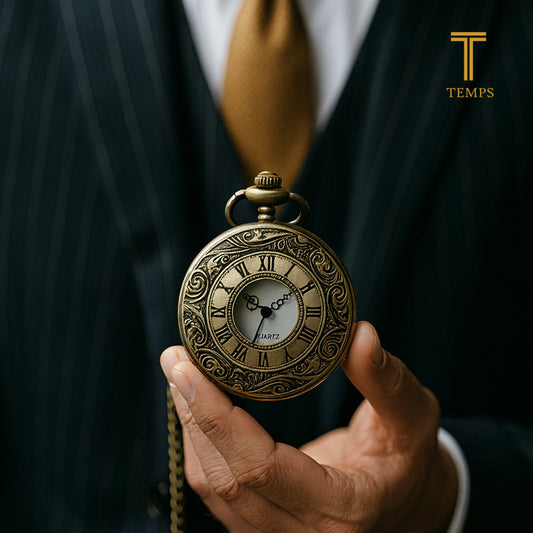 RELOJ DE BOLSILLO GRABADO