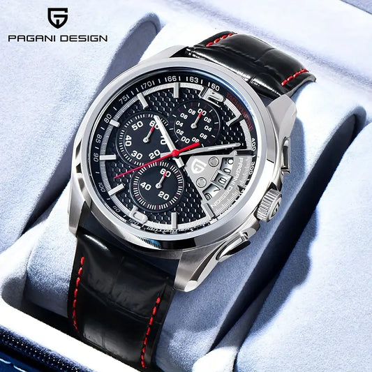RELOJ CRONÓGRAFO PAGANI DESIGN CARATULA NEGRA